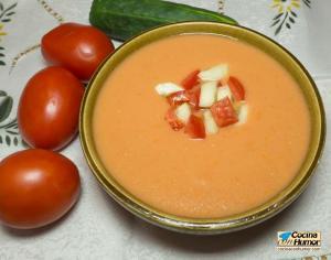 Gazpacho andaluz, el de siempre y muy refrescante 1