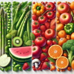 Frutas y verduras de temporada, selección por estaciones